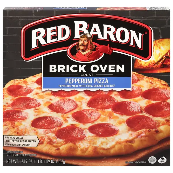 Best Frozen Pizza for Air Fryer: Red Baron Classic Crust Pepperoni Pizza