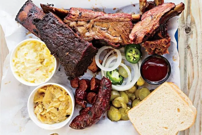 Smoked brisket from Franklin Barbecue
