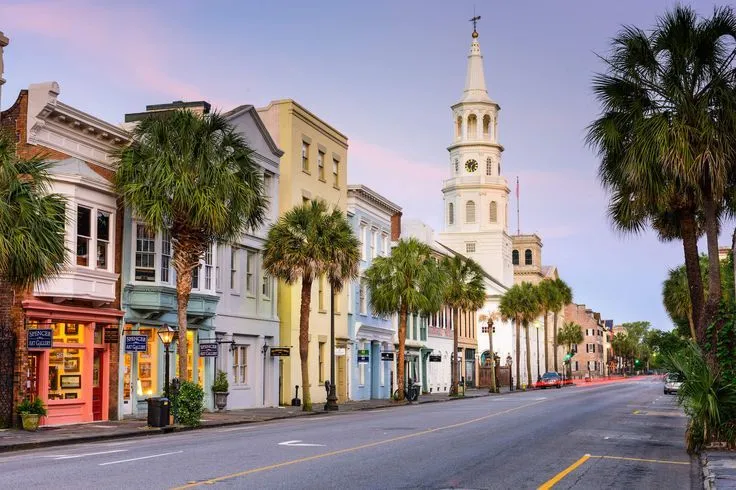 Charleston South Carolina Downtown Image