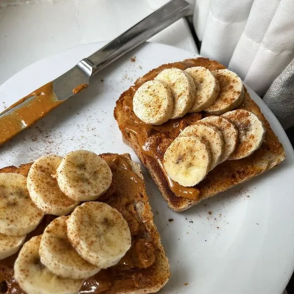 Banana with Peanut Butter