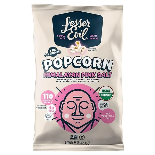 Lesser Evil Organic Popcorn