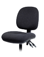 Deluxe upholstered draftsman's chair