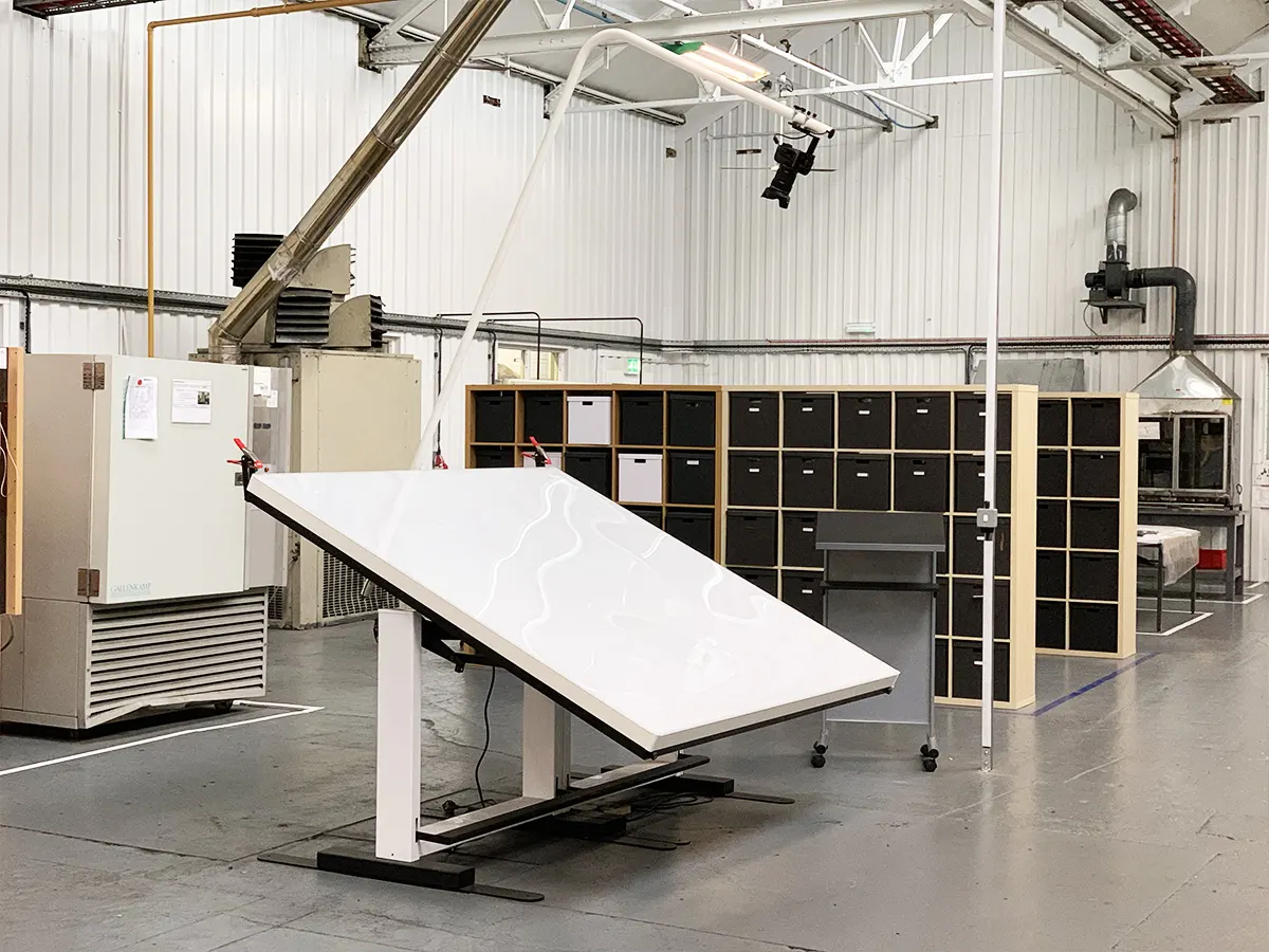 Carpet Inspection Table