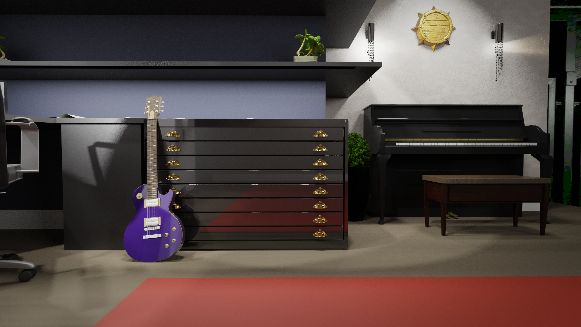 Guitar Storage Drawers