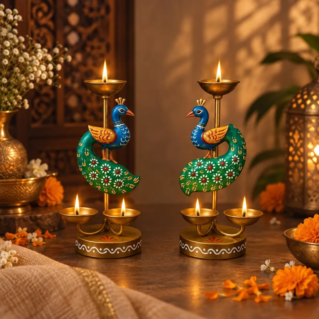 Shahi Mor Diya — ·Rose and Jasmine Incense