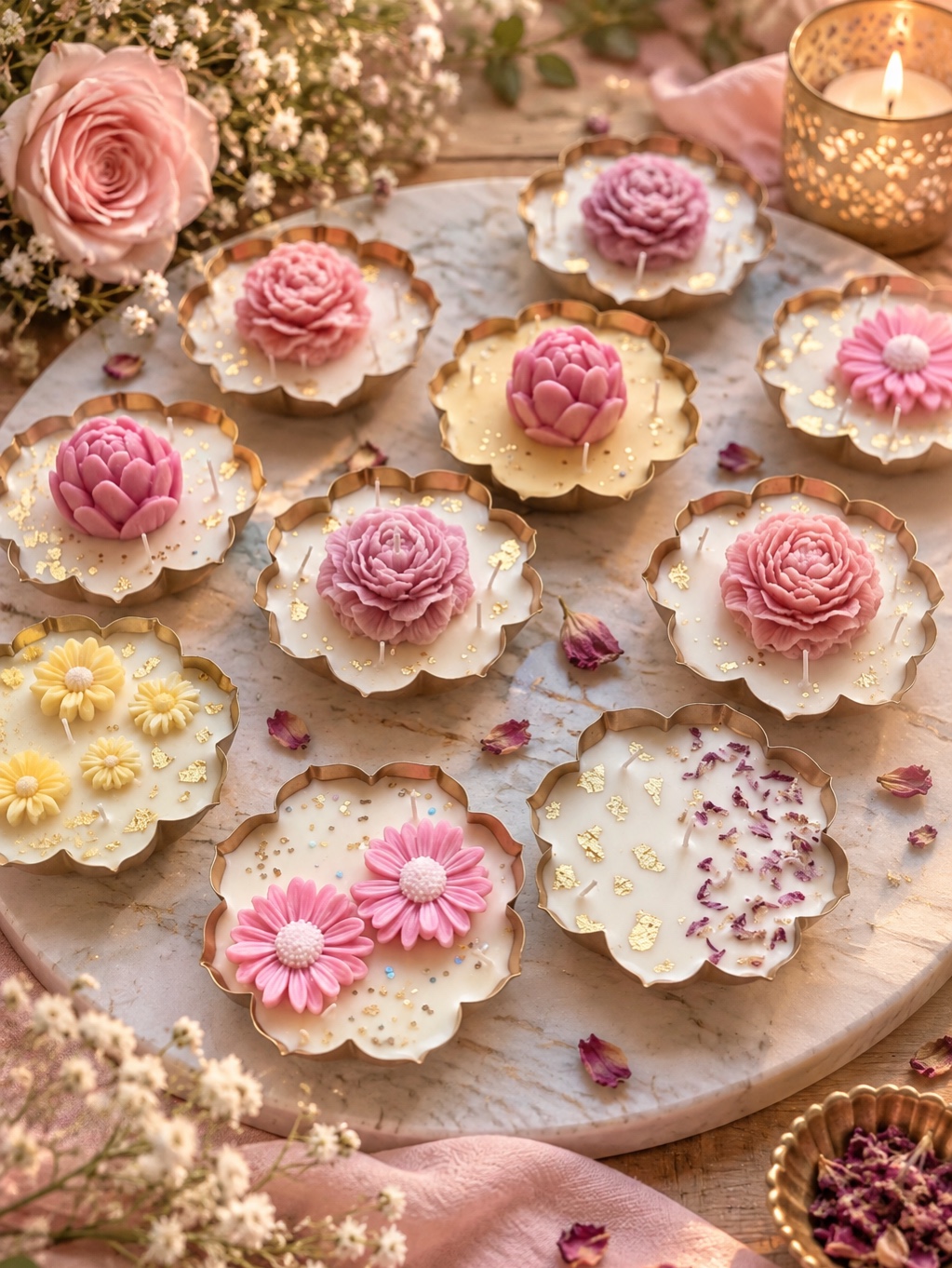 The Blossom Luxe Collection — Rose jasmine Lavender 