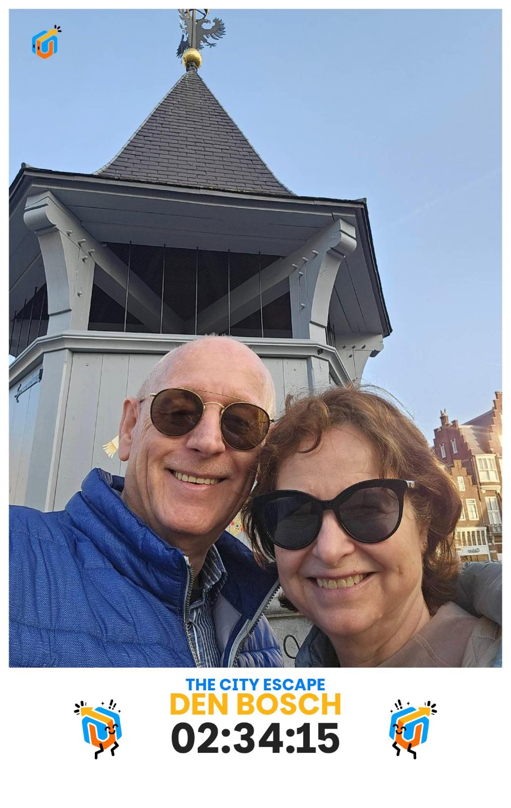 Groepsfoto bij review van Lisdre