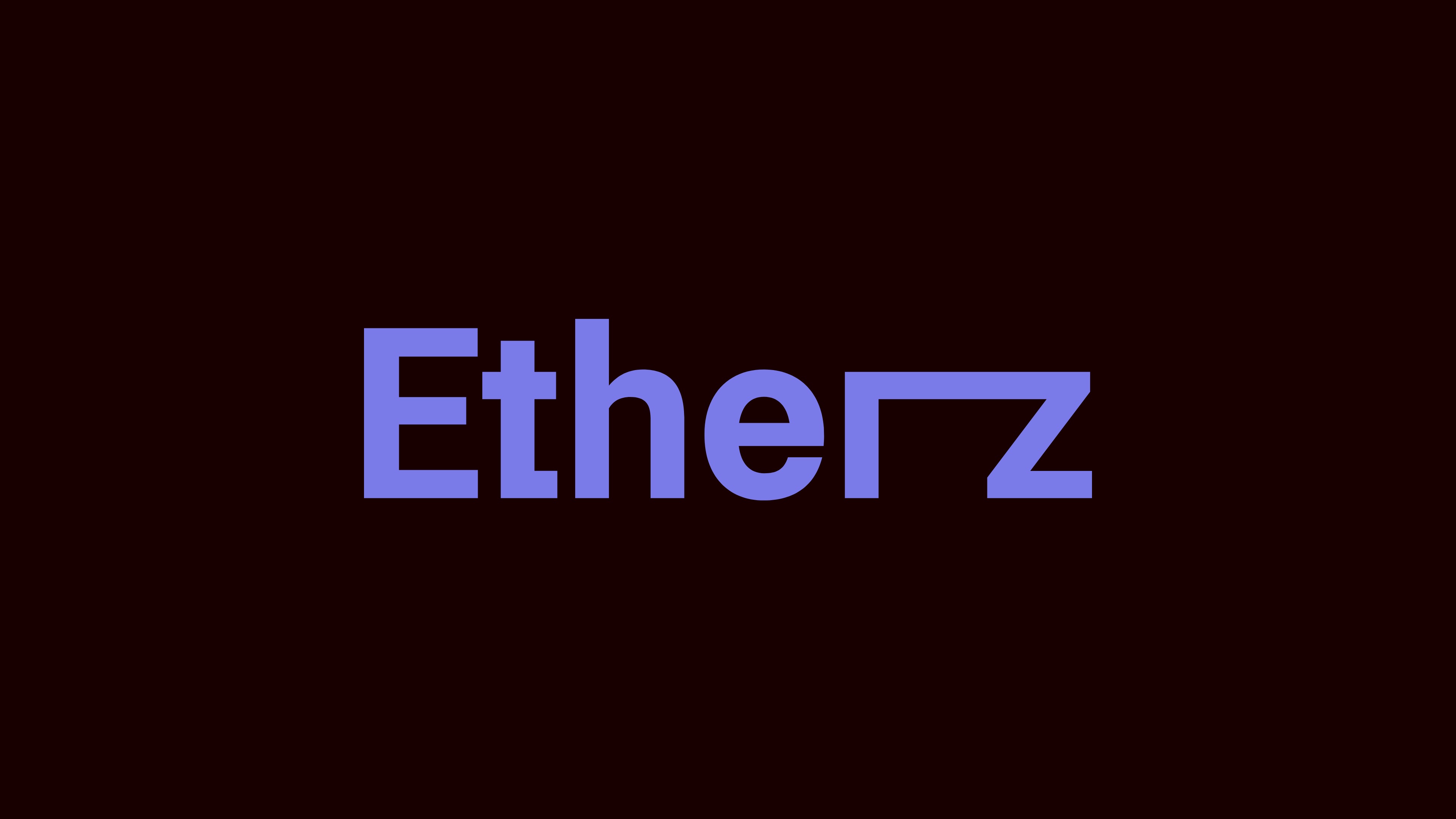 Etherz - The Codeine Design