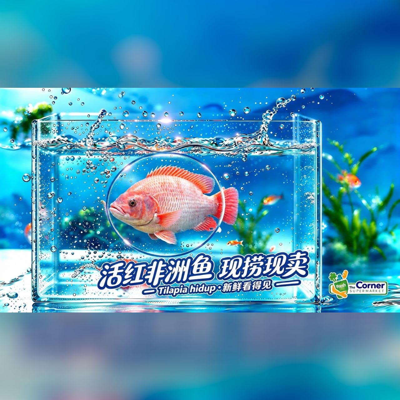 Tilapia hidup