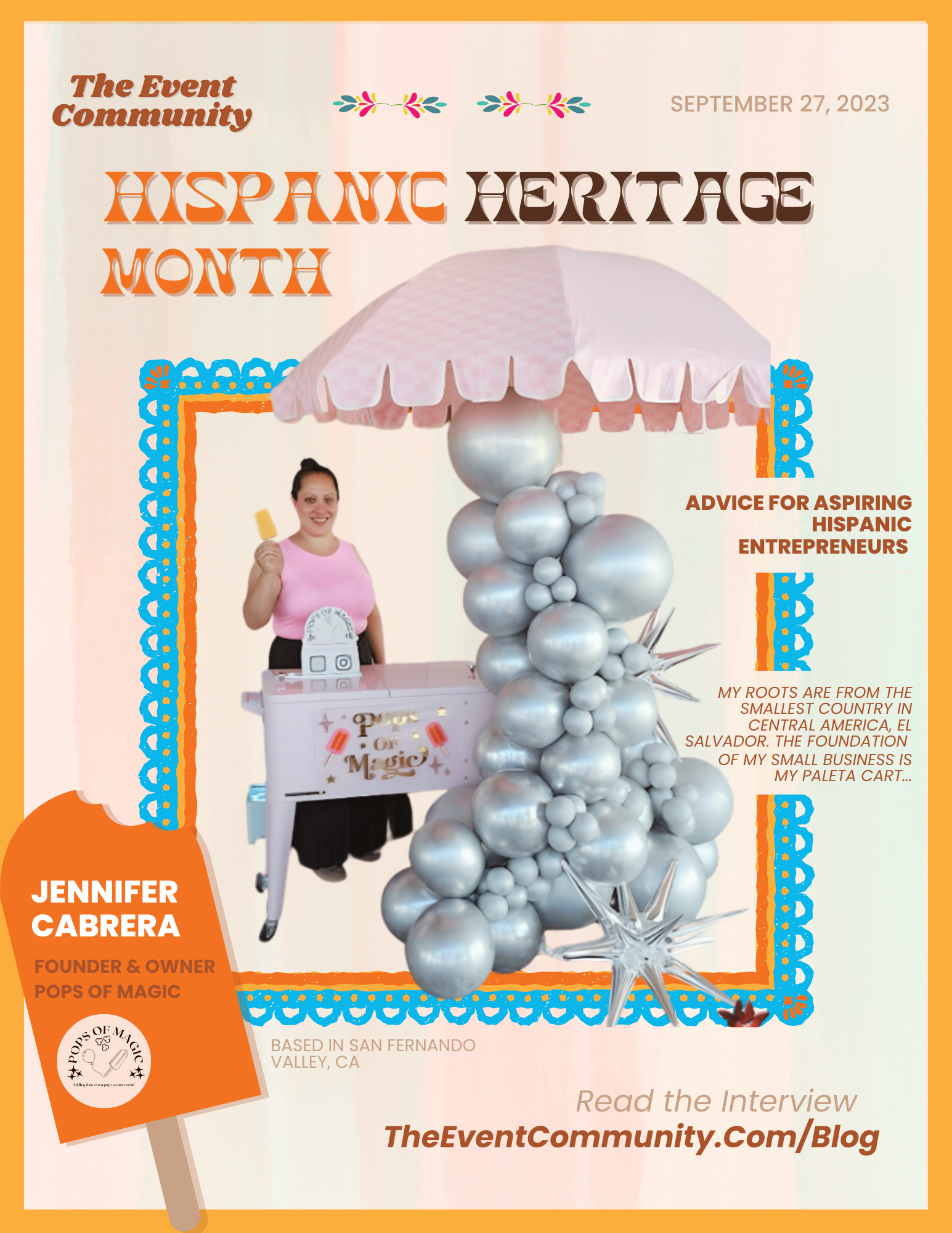 Hispanic Heritage Month: Pops of Magic