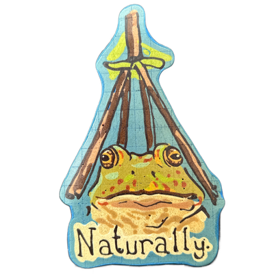 Pancake art: bullfrog and frog rig