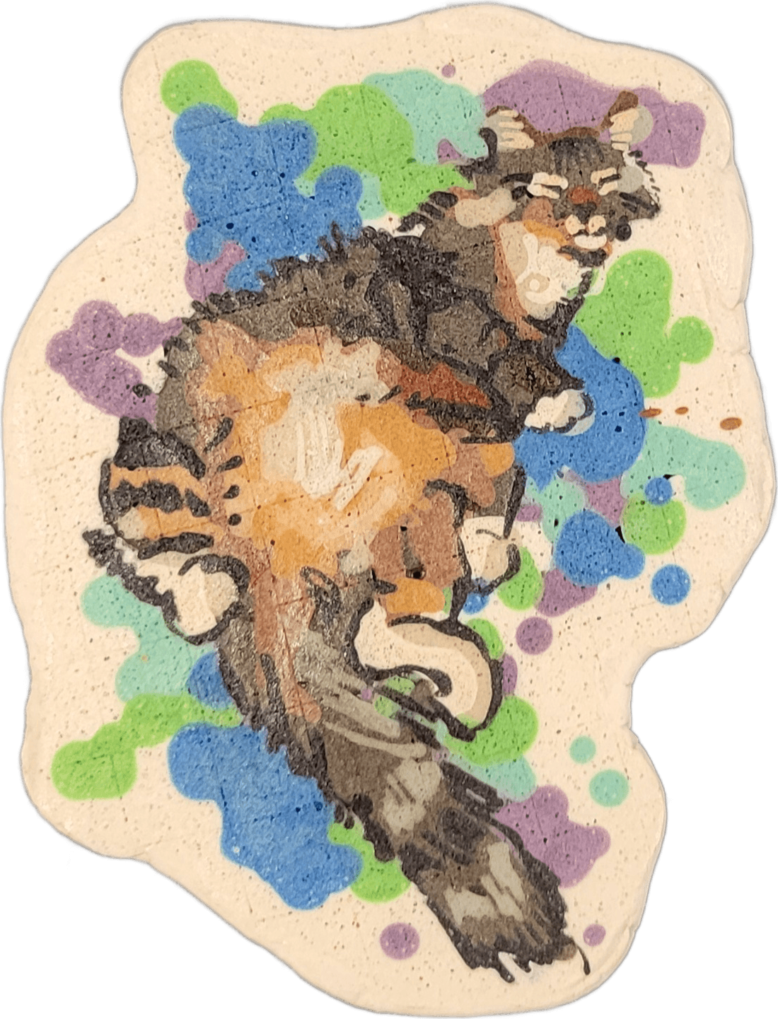 Pancake art: Koda, the cat