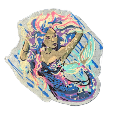 Pancake art: Freestyle (#57) — mermaid