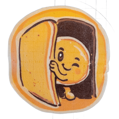 Pancake art: pancake ception