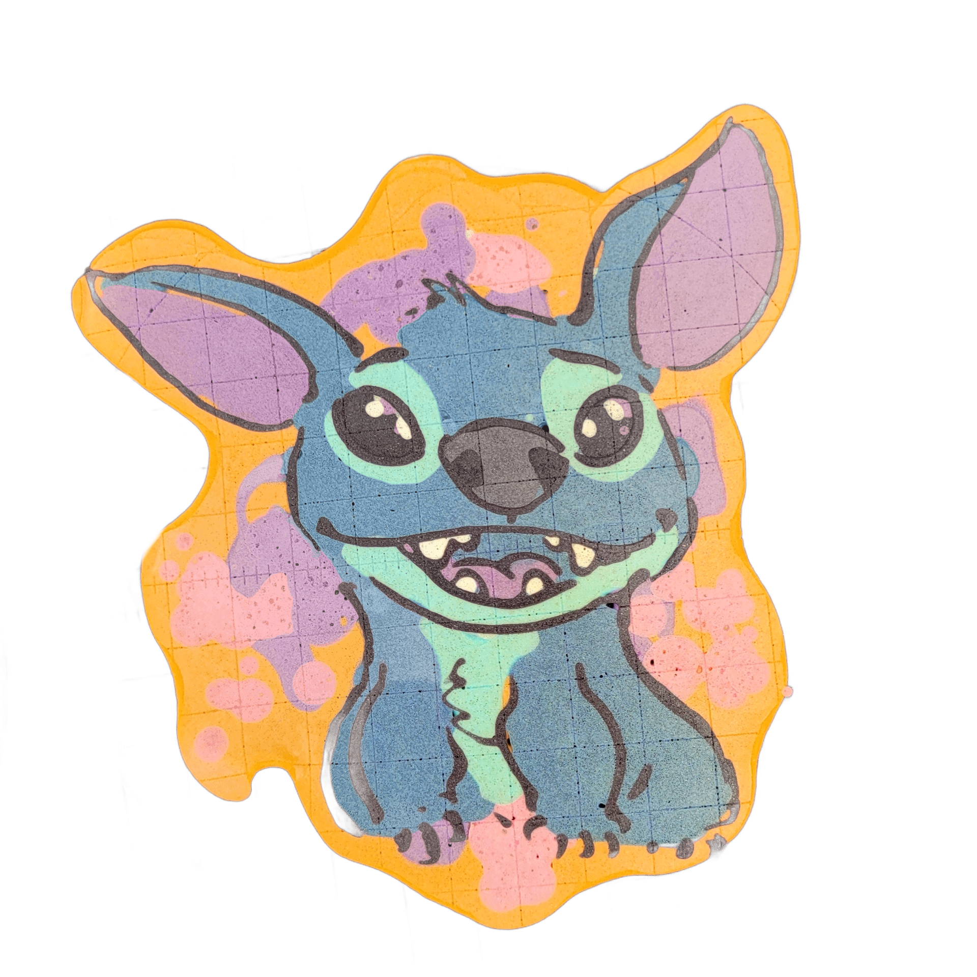 Pancake art: Freestyle (#10) — stitch