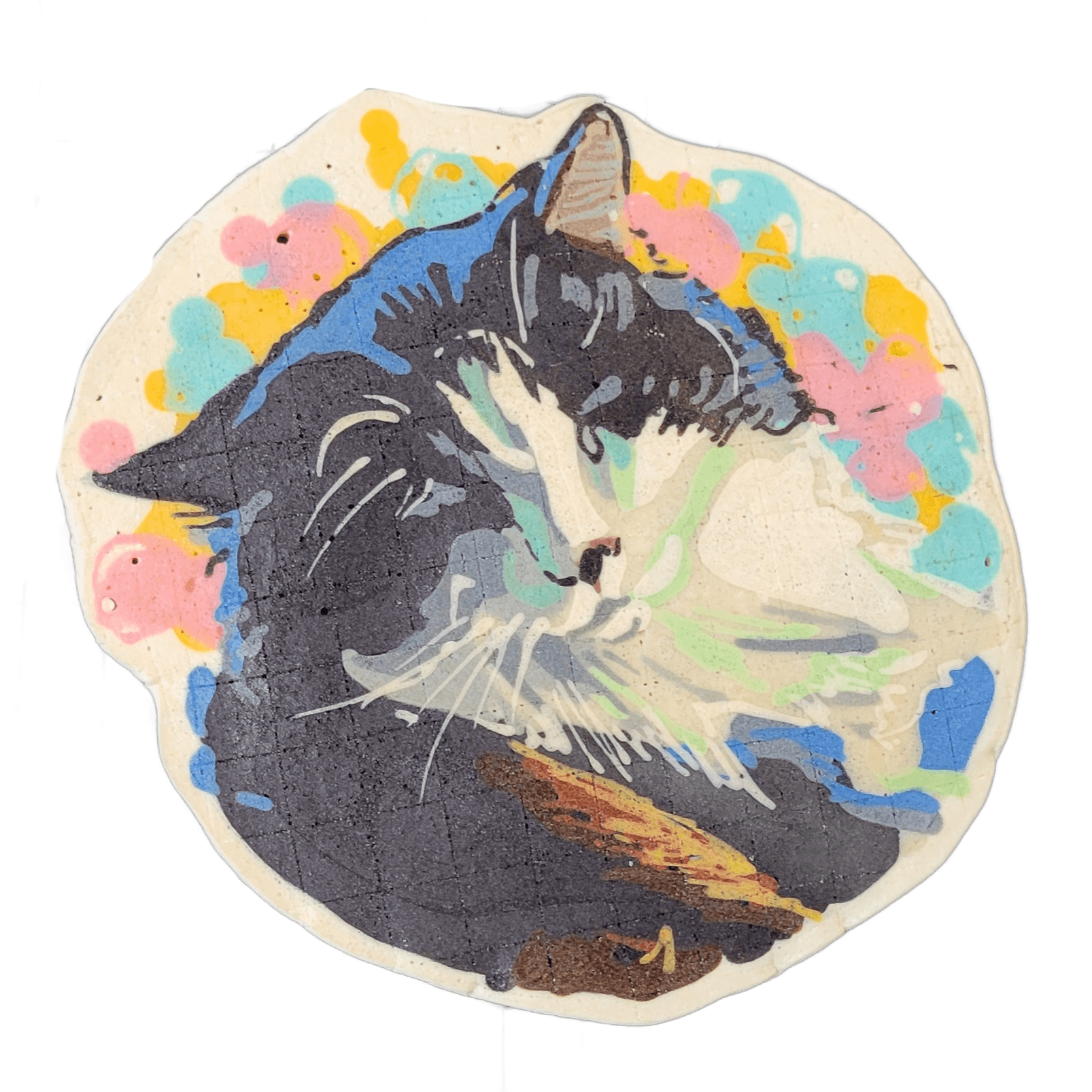 Pancake art: The cat