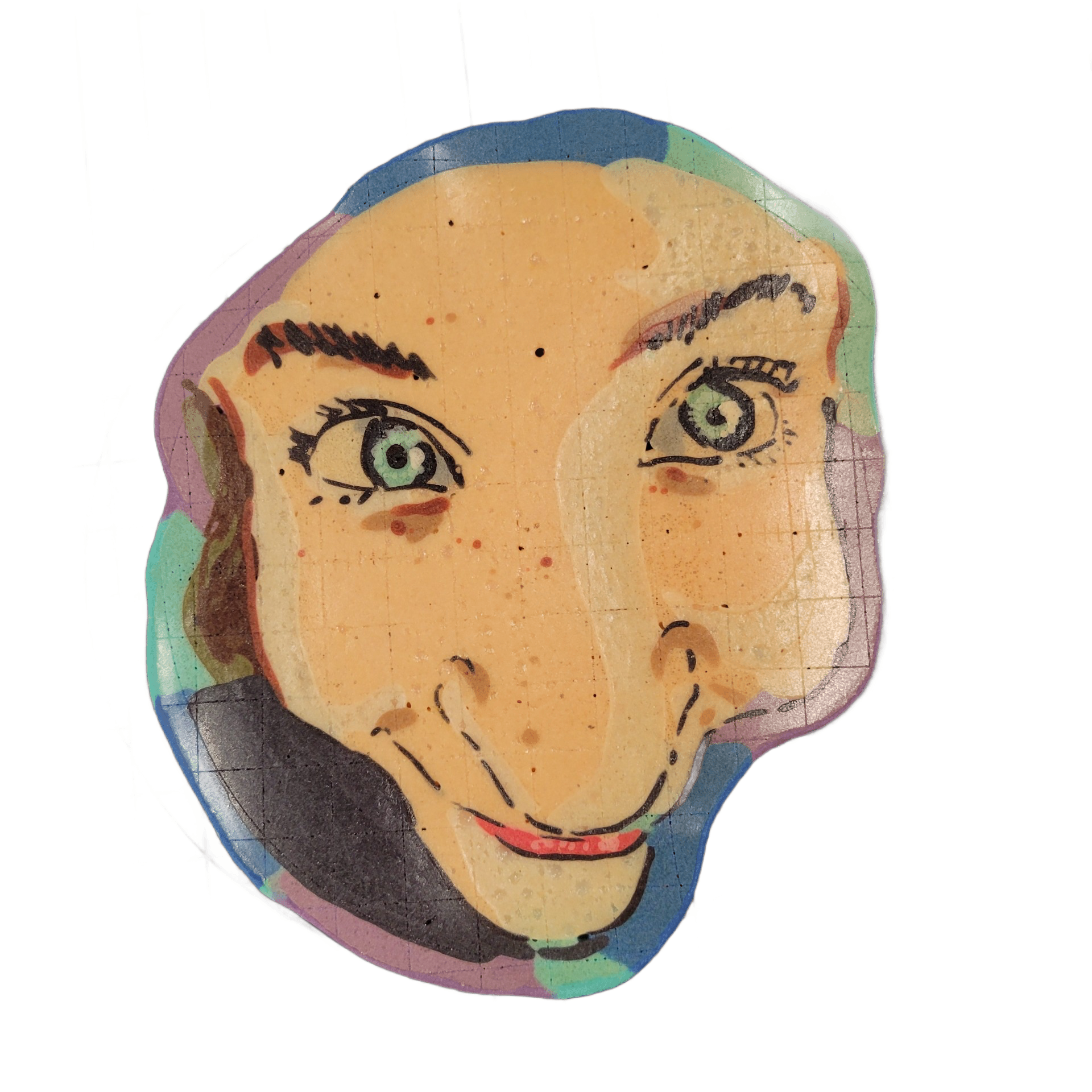 Pancake art: The baddie queen