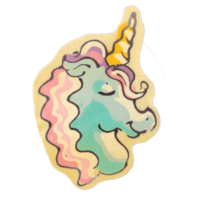 Pancake art: Freestyle (#13) — Easy unicorn