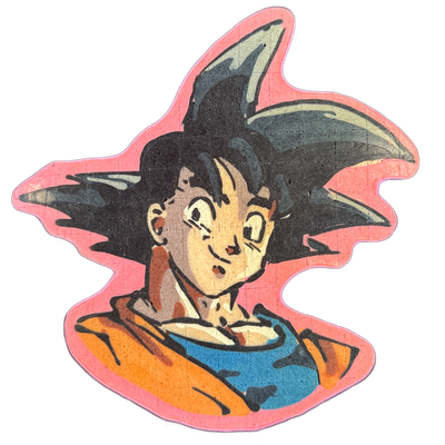 Pancake art: Goku