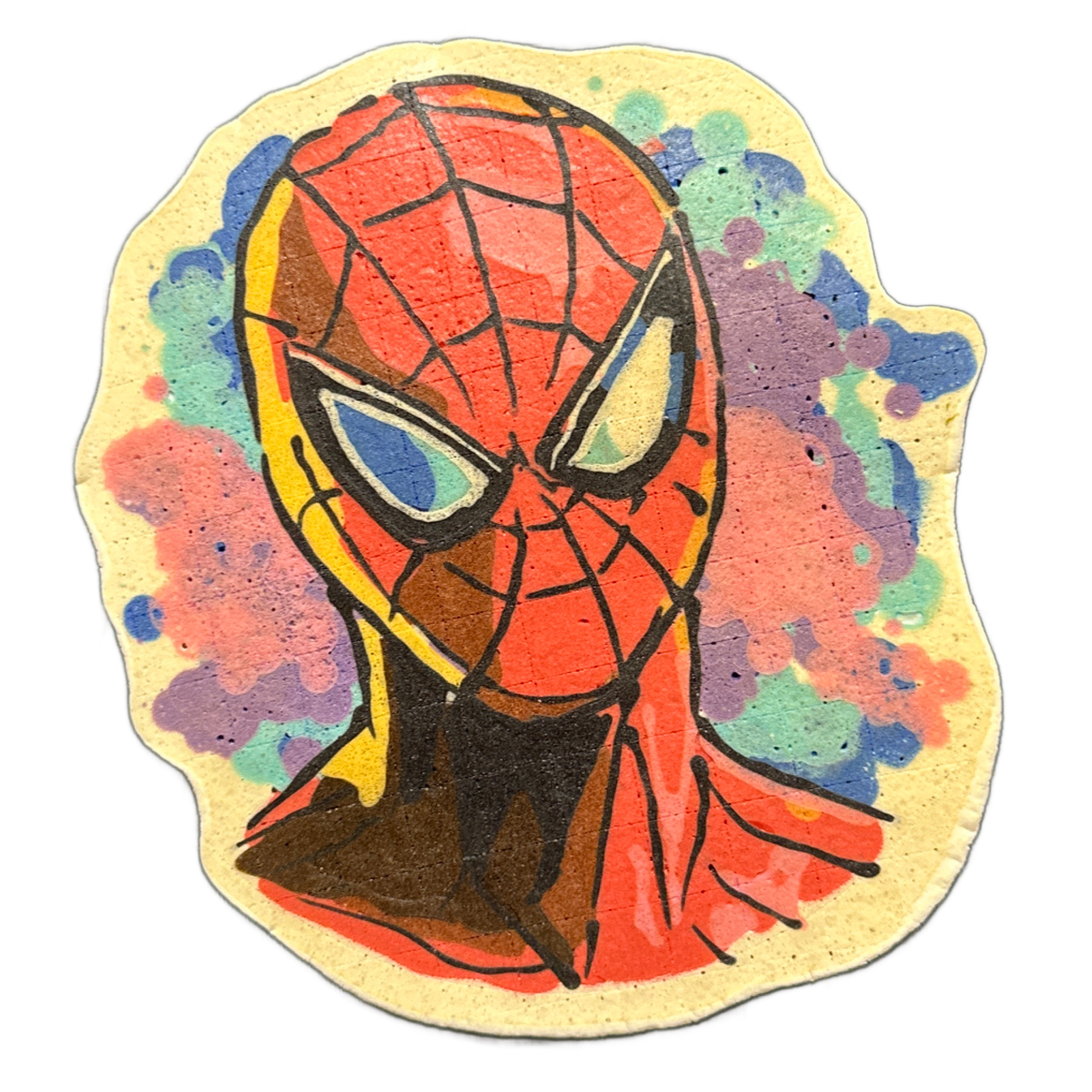 Pancake art: Spiderman