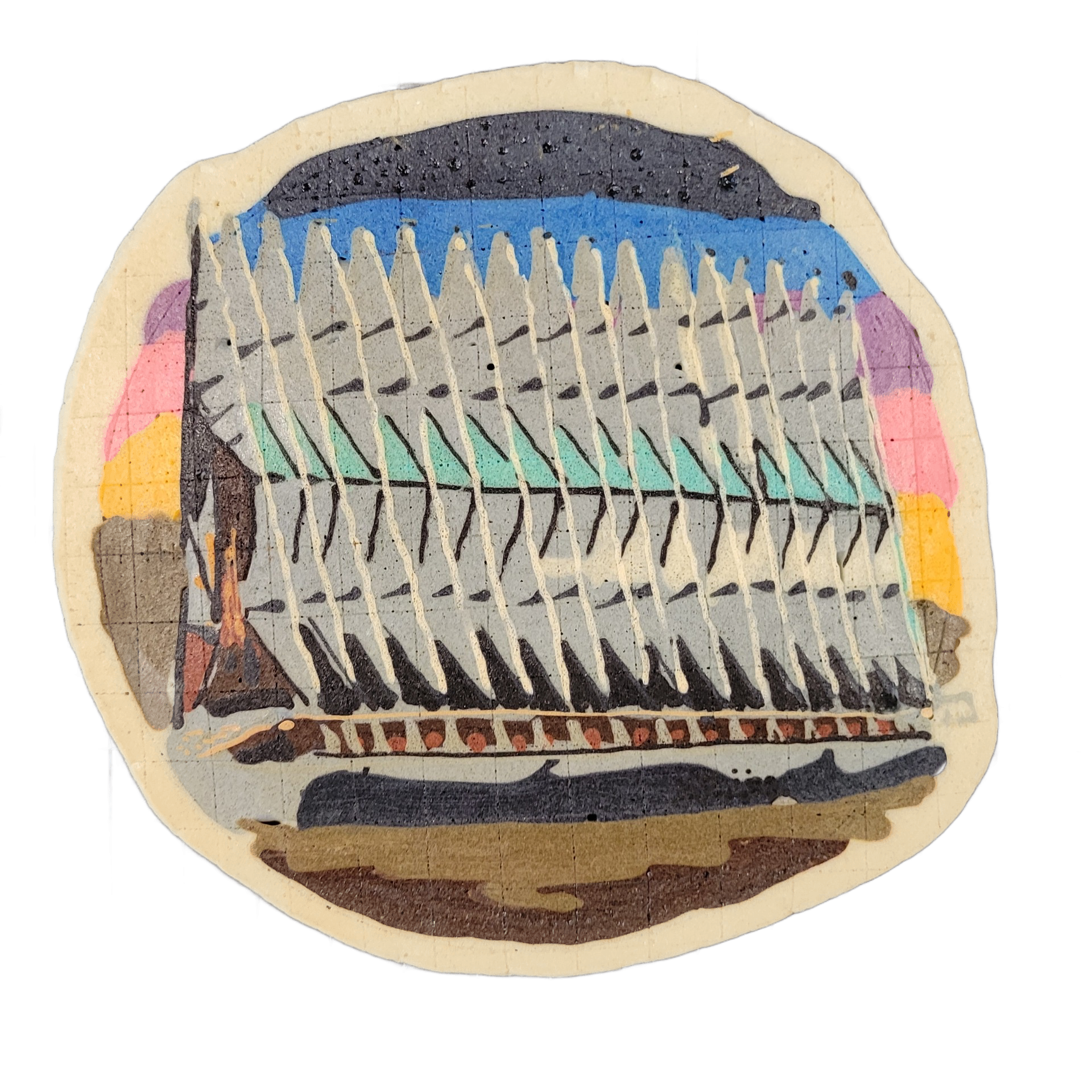 Pancake art: The Chapel