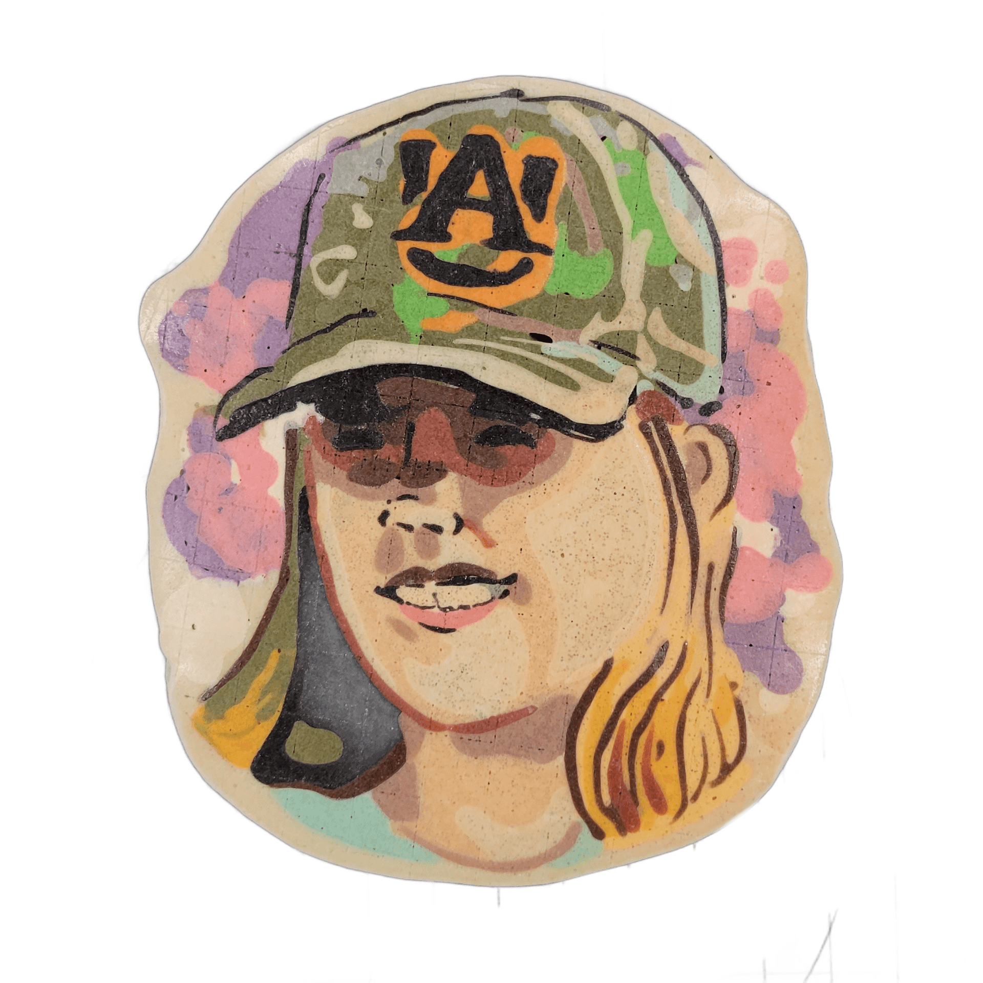 Pancake art: My queen