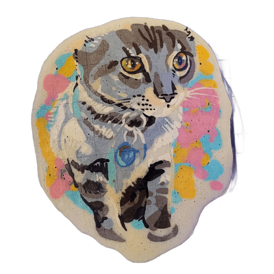 Pancake art: Alese the Cat