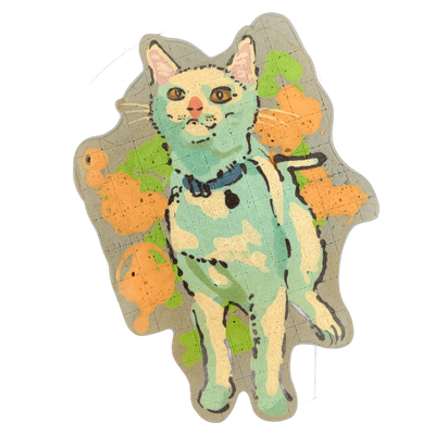 Pancake art: My cat