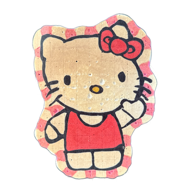 Pancake art: Hello kitty