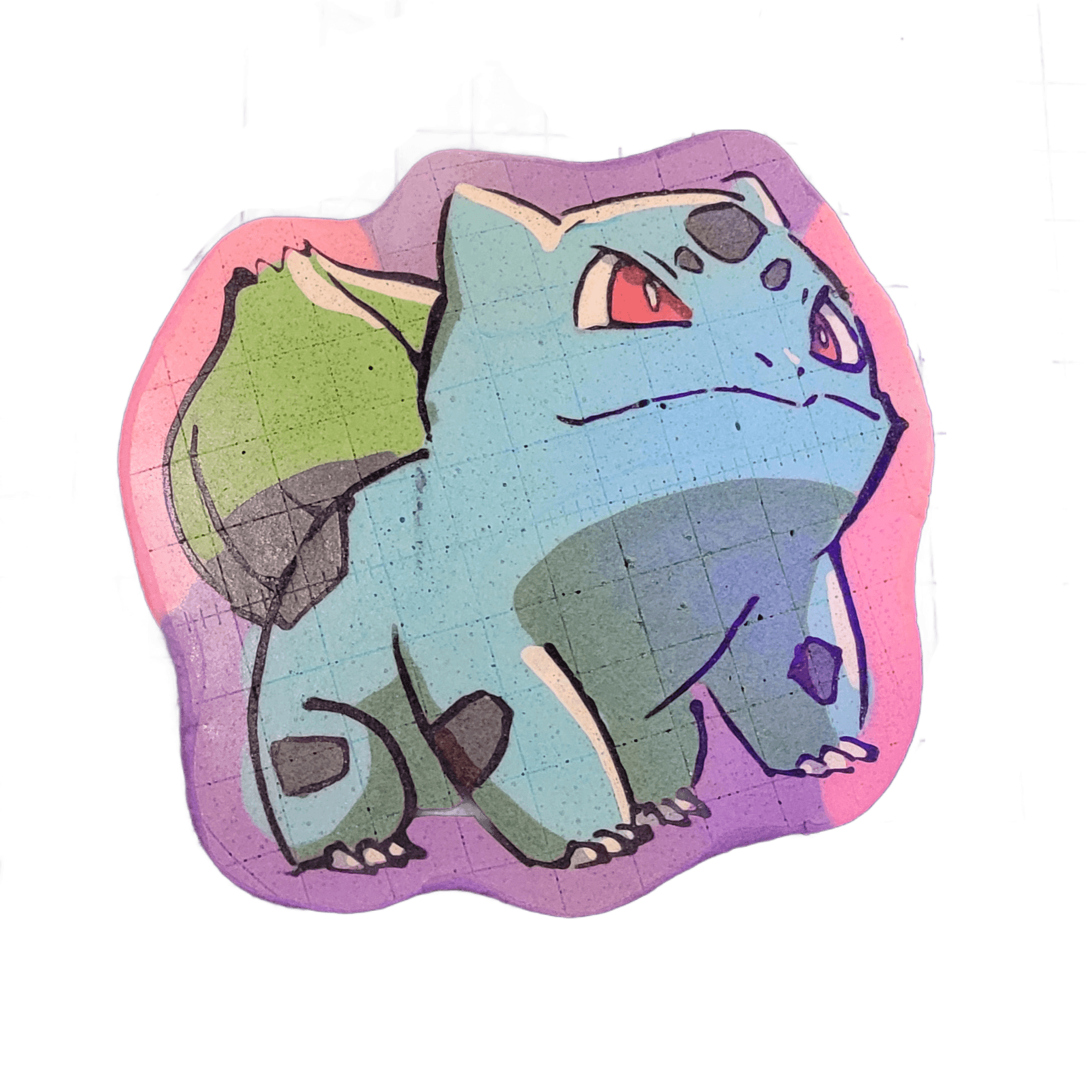Pancake art: Bulbasaur