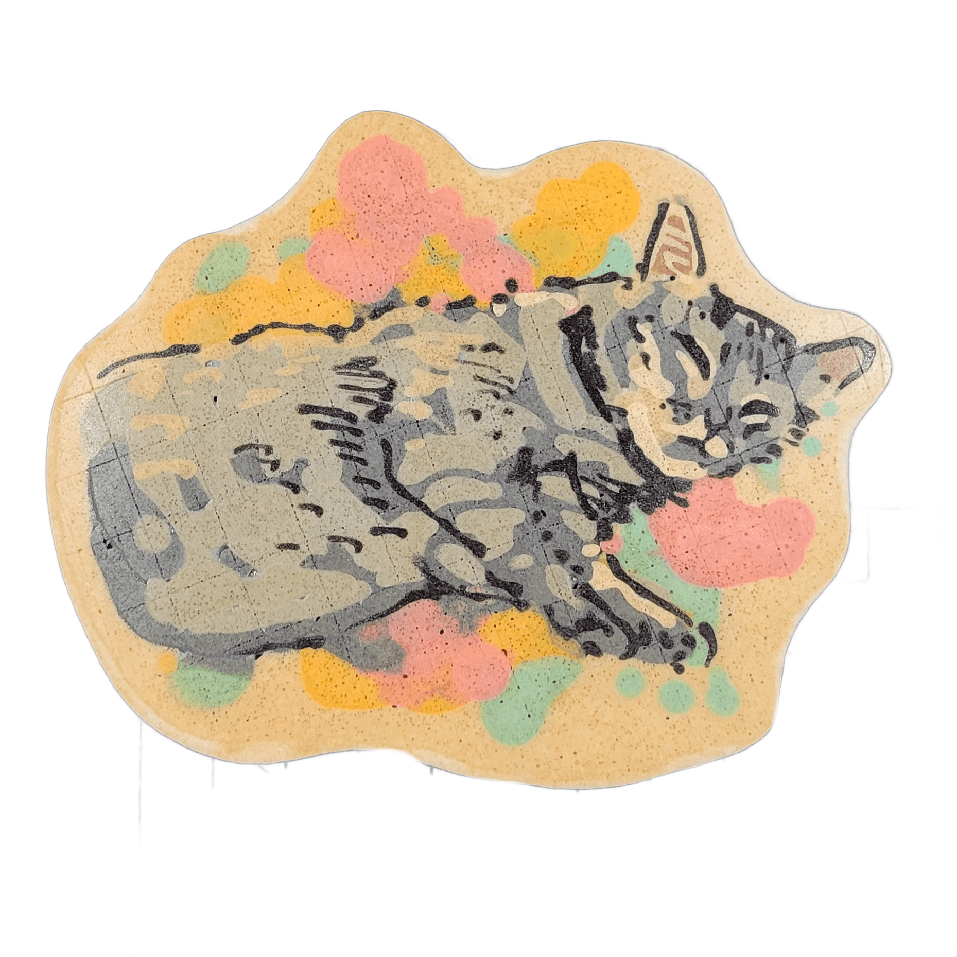 Pancake art: Cat