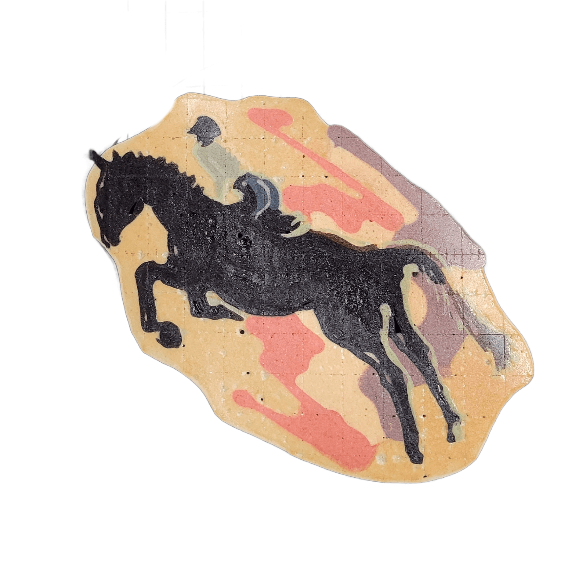 Pancake art: Horse