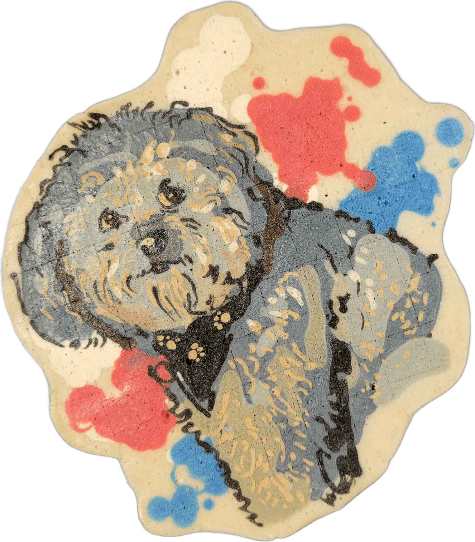 Pancake art: Harry-my puppy