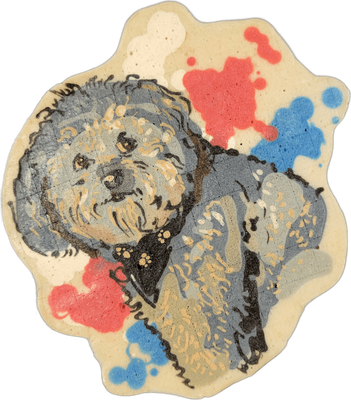 Pancake art: Harry-my puppy