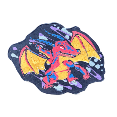 Pancake art: Freestyle (#60) — Dragon