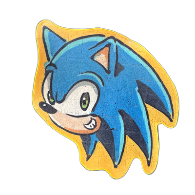 Pancake art: Sonic