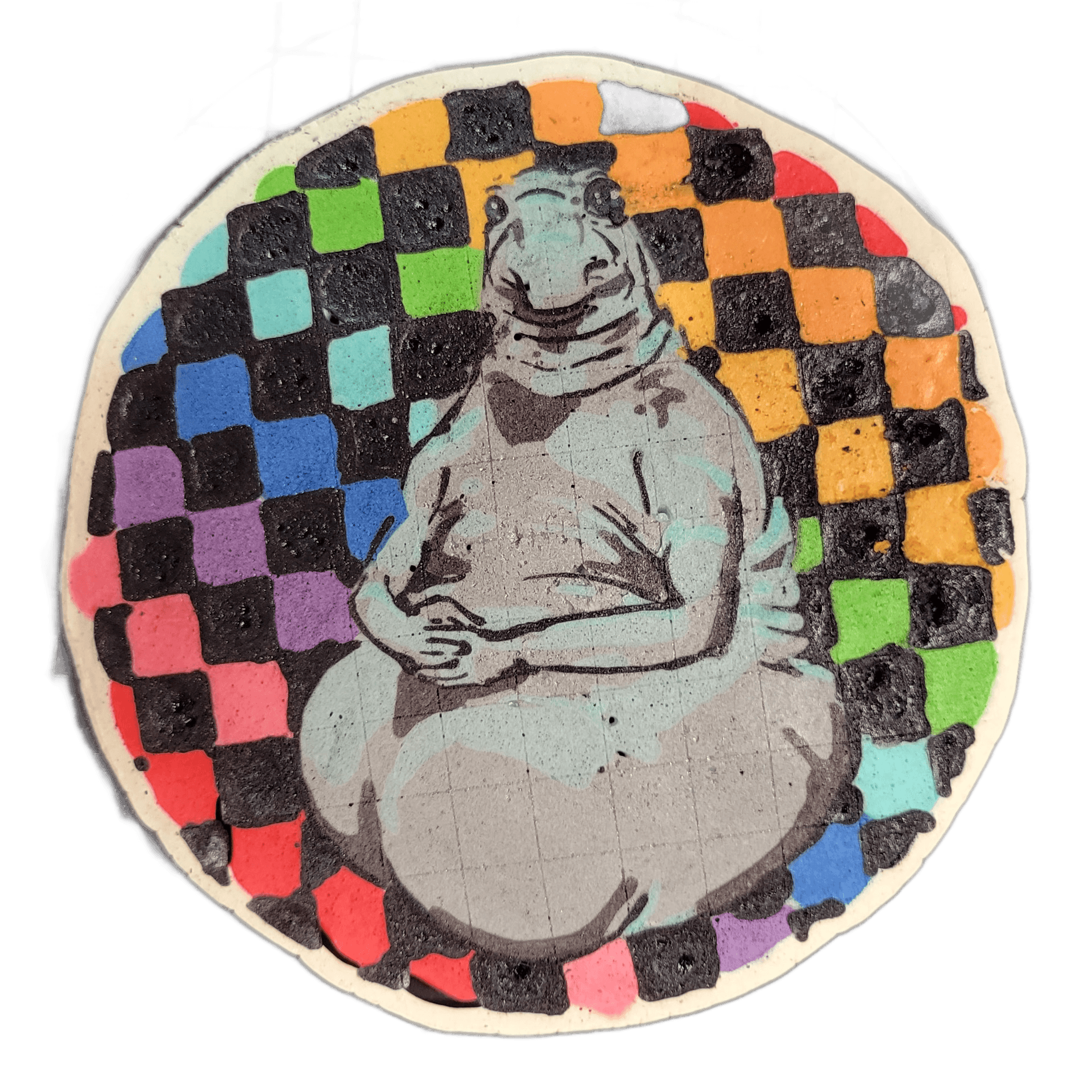 Pancake art: A pancake meditation