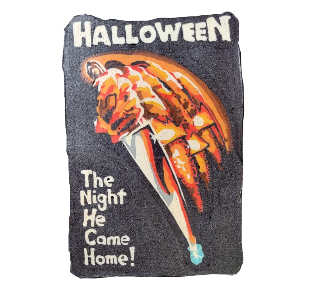 Pancake art: Halloween: The Night He Came Home!
