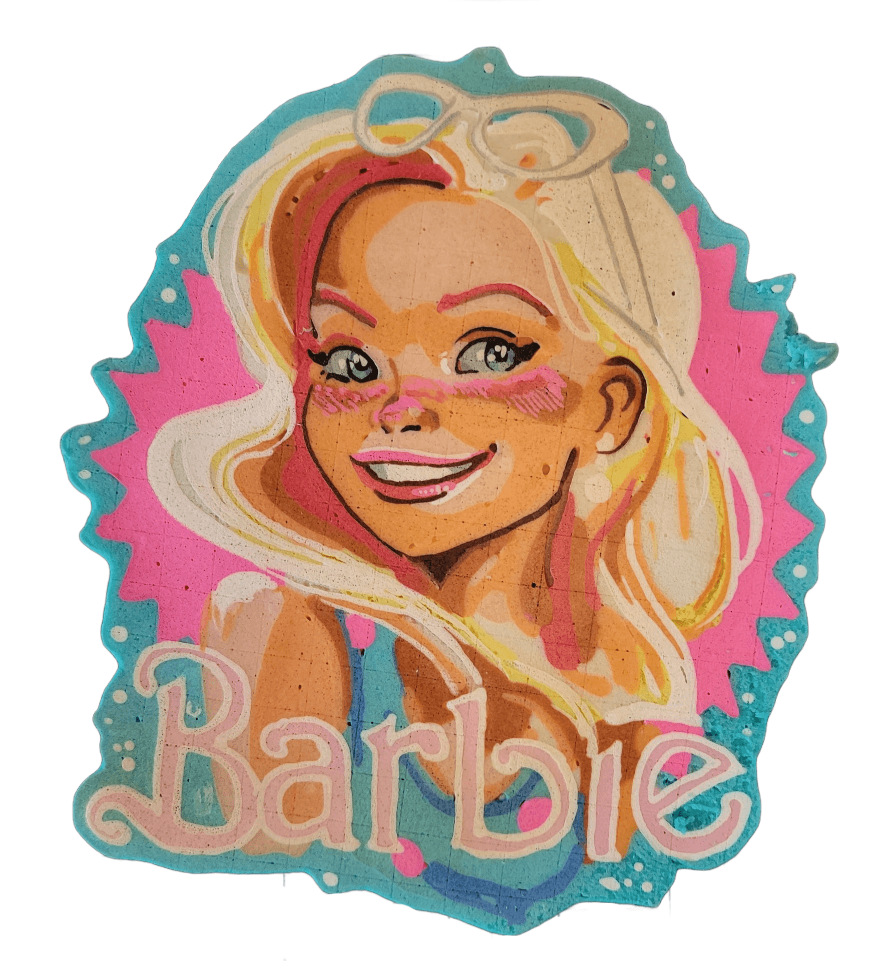 Pancake art: Barbie