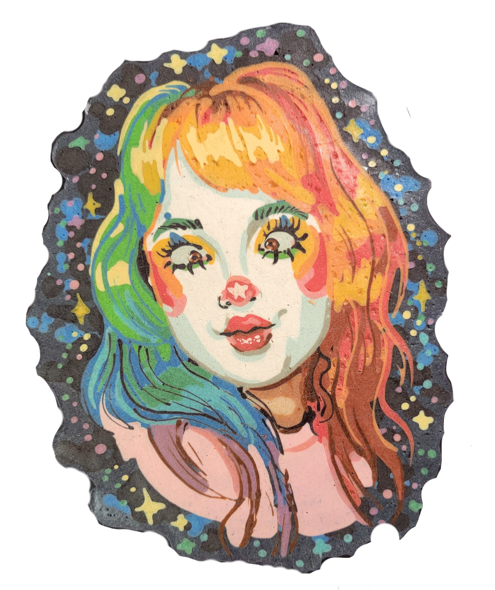 Pancake art: Shandelions
