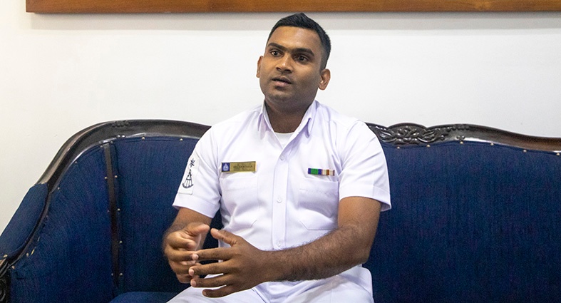 Dedication and Skill: Able Seaman Chinthaka triumphs in Australia | The ...