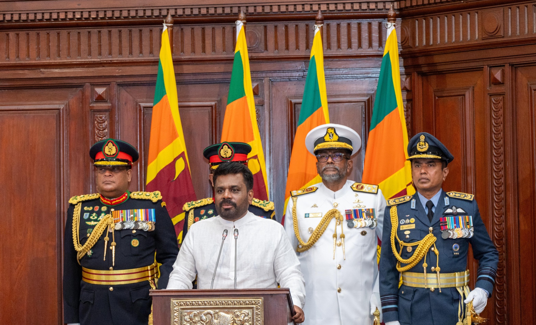 National leadership: Dissanayake sworn in as 9th Executive President ...