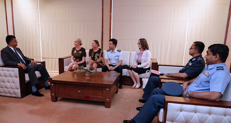 Australian Defence and Strategic Studies Course delegation meets ...
