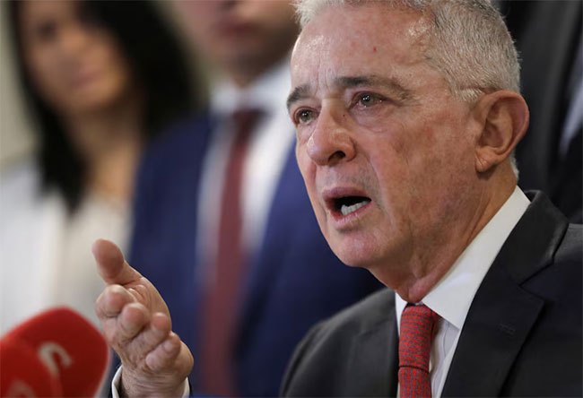 Colombia ex-president Uribe sentenced to 12 years of house arrest, wil