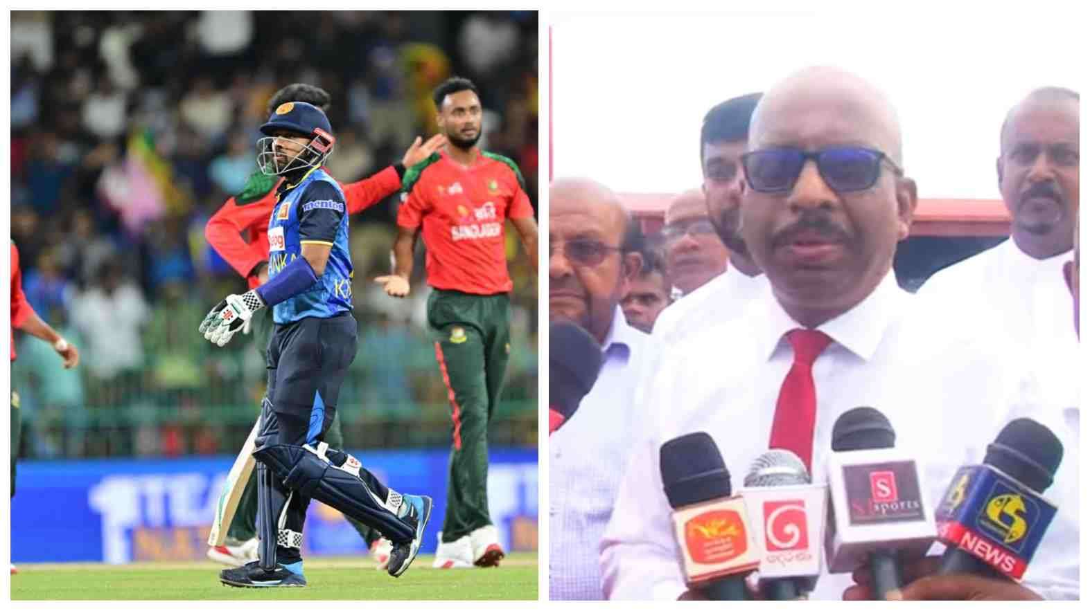 Don’t judge team on one loss – Sports Minister defends cricketers