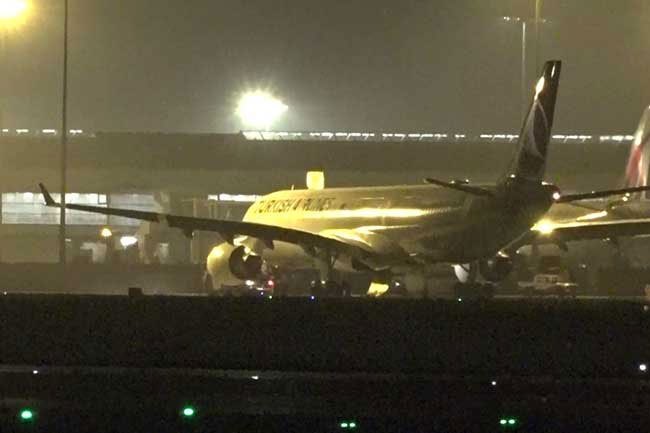 Turkey-bound flight undergoing maintenance after emergency return | The ...