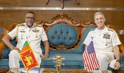 Commander of US Pacific fleet meets with SL Navy Commander | The Morning