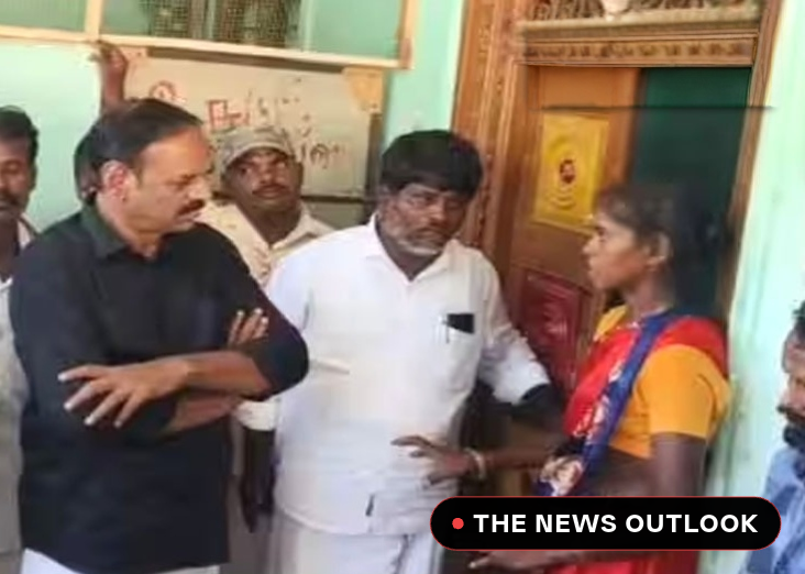 காணாமல் போன சிறுமி ஹேமலதா பெற்றோருக்கு தேமுதிக மாவட்ட செயலாளர் வெங்கடேசன் ஆறுதல்!