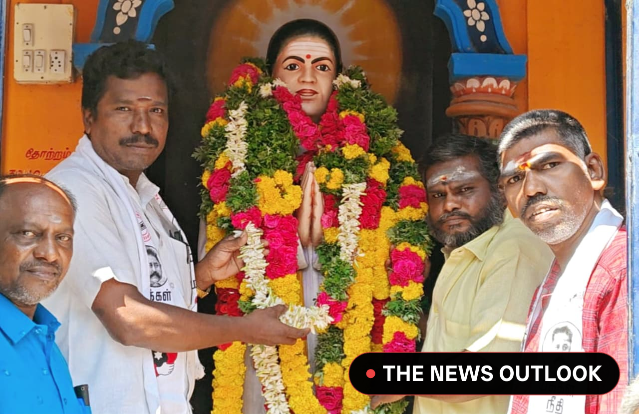 விருதுநகரில் தேவர் சிலைக்கு மநீம சார்பில் மாலை மரியாதை