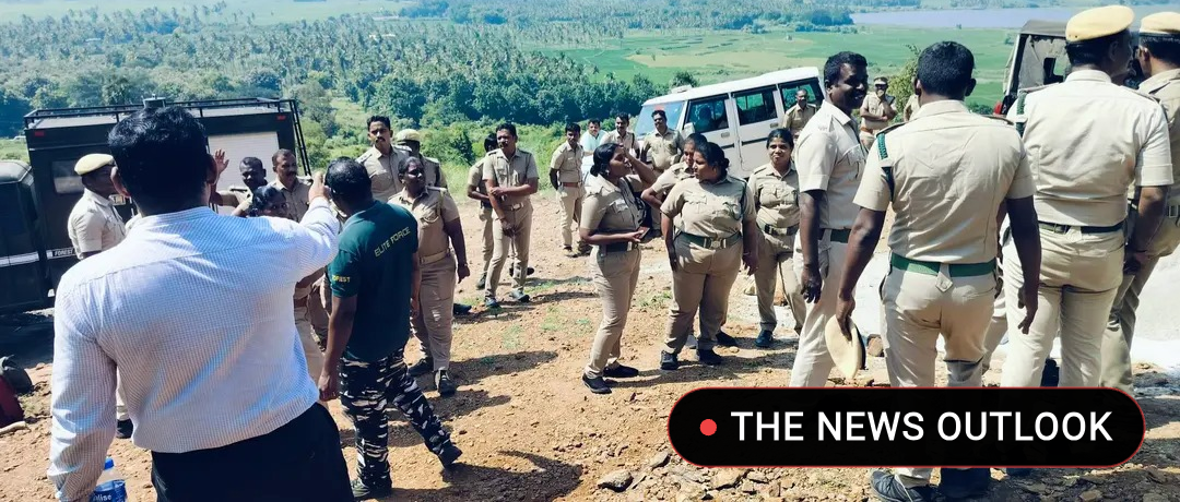கடையநல்லூர் அருகே கமாண்டோ வீரர்களுடன் வனத்துறையினர் தீவிர பயிற்சி!